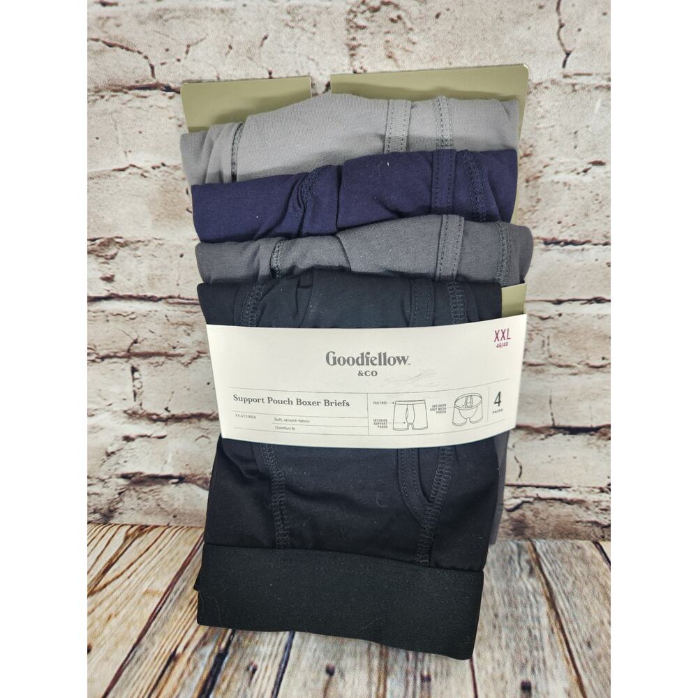 Goodfellow boxer briefs size XXL NEW support pouch 4 pair
